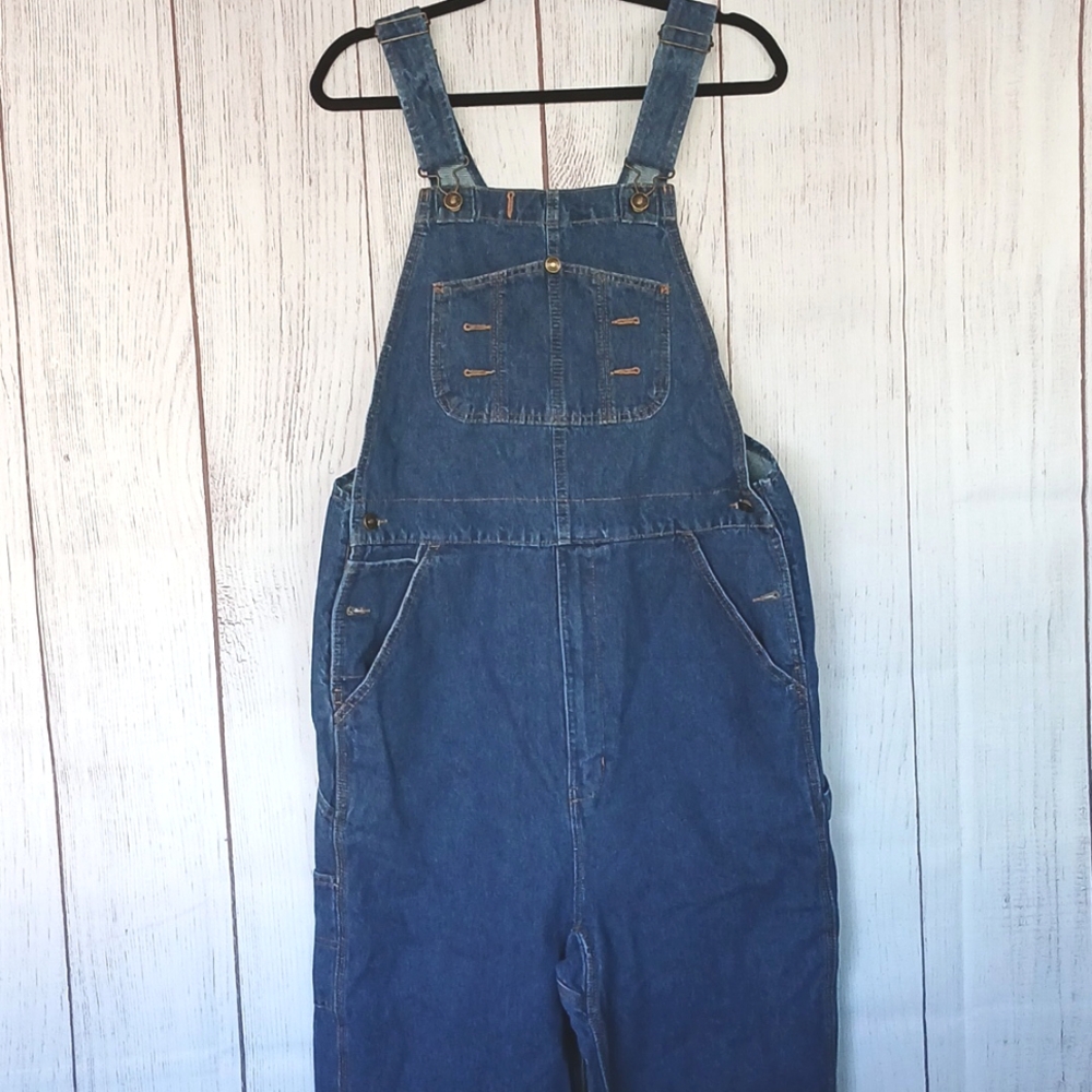 Lincoln Outfitters denim overalls size 34x32